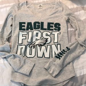 PINK NFL Philadelphia Eagles Waffle Longsleeve